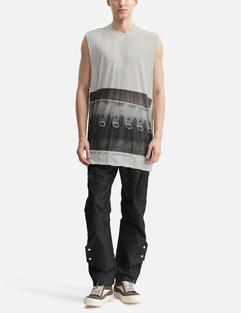 Rick Owens Rick's Jumbo SL T - Bold urinal print on semi