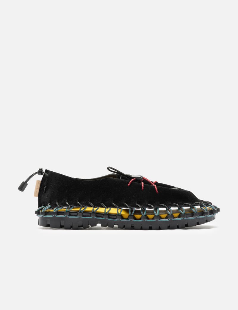 Hender Scheme スエード ミュール vibramソール Hender Scheme Hammock - Suede lace-up shoes with Vibram sole, made