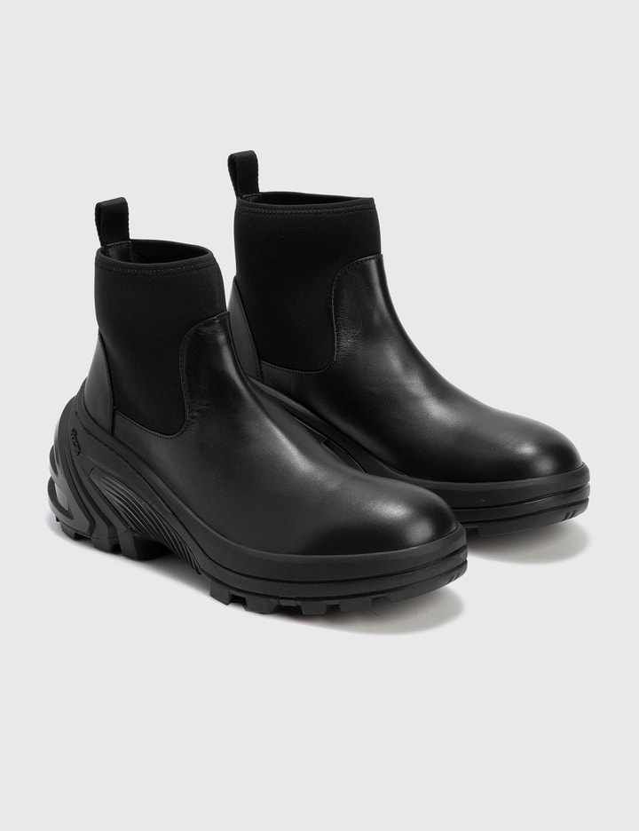 1017 ALYX 9SM - Leather Mid Boot With Skx Sole | HBX - Globally Curated ...