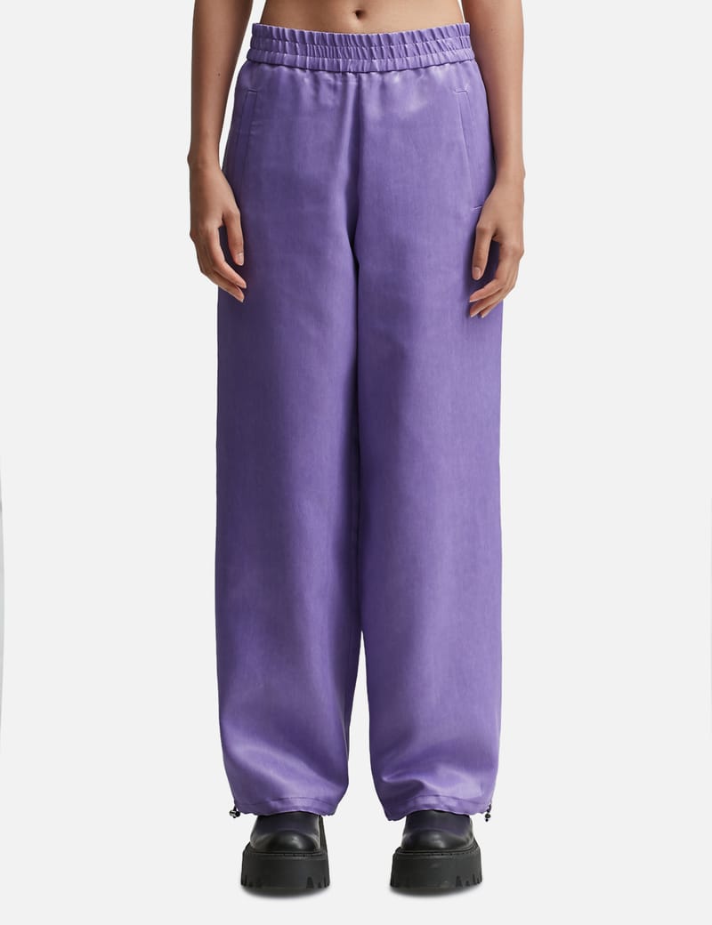 パンツ JW ANDERSON Woman Pants Grey TR0377PG1640 929 JW Anderson Pintuck Track Pants | Grey | FARFETCH