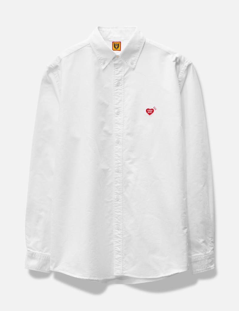 Human Made - Oxford Button Down Shirt | HBX - Globally Curated Fashion and  Lifestyle by Hypebeast