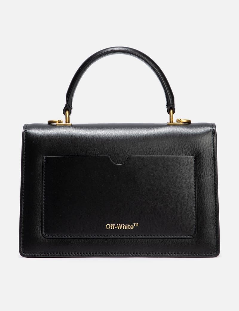 Off-White ジットニー 1.4 バッグ 大人気 数量限定 ブラック Off-White™ - ジットニー 1.4 トップハンドル バッグ | HBX