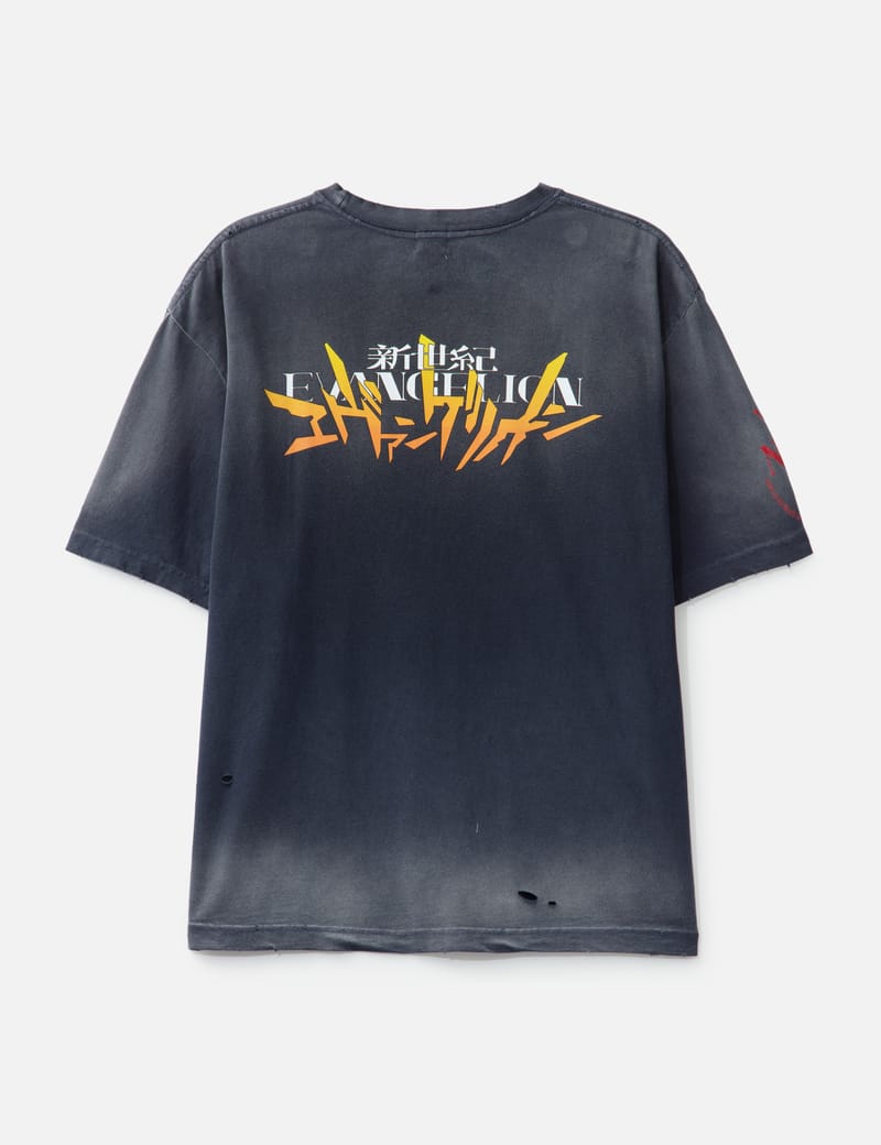 Protocol-Index Neon Genesis Evangelion Rei Tee - Overdyed vintage