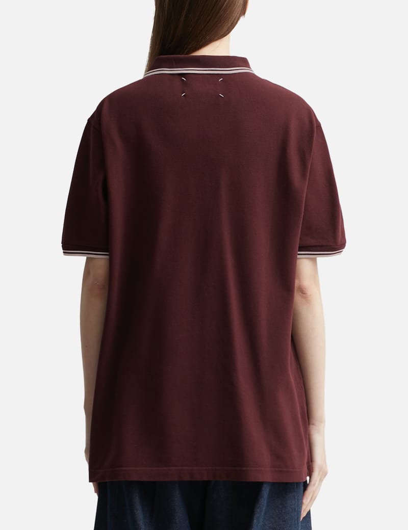 Maison Margiela - M Logo Piquet Polo Shirt | HBX - Globally