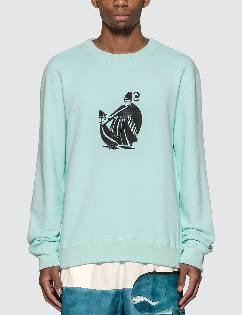 Lanvin - Mother & Child Print Sweatshirt | HBX - Globally