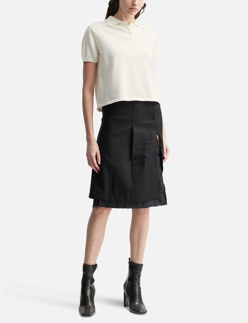 [NOTHING WRITTEN] Stitch h-line maxi skirt ☆送料込☆ Nothing Written - H-line Long Skirt | HBX - Globally Curated