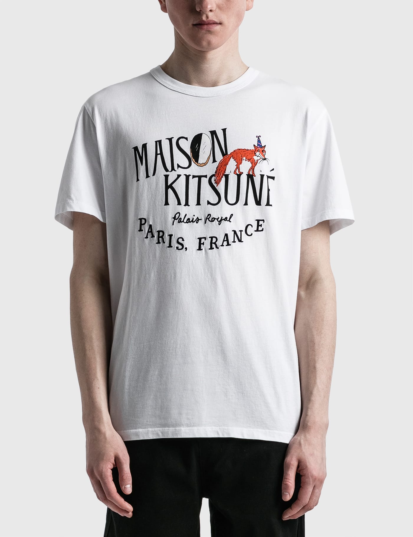 Maison Kitsune - Maison Kitsuné x Olympia Le-Tan Palais Royal Cookie  Classic T-shirt | HBX - Globally Curated Fashion and Lifestyle by Hypebeast