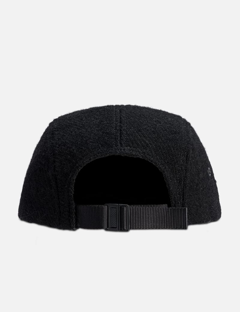 Supreme - Harris Tweed Wool Box Logo Camp Cap | HBX