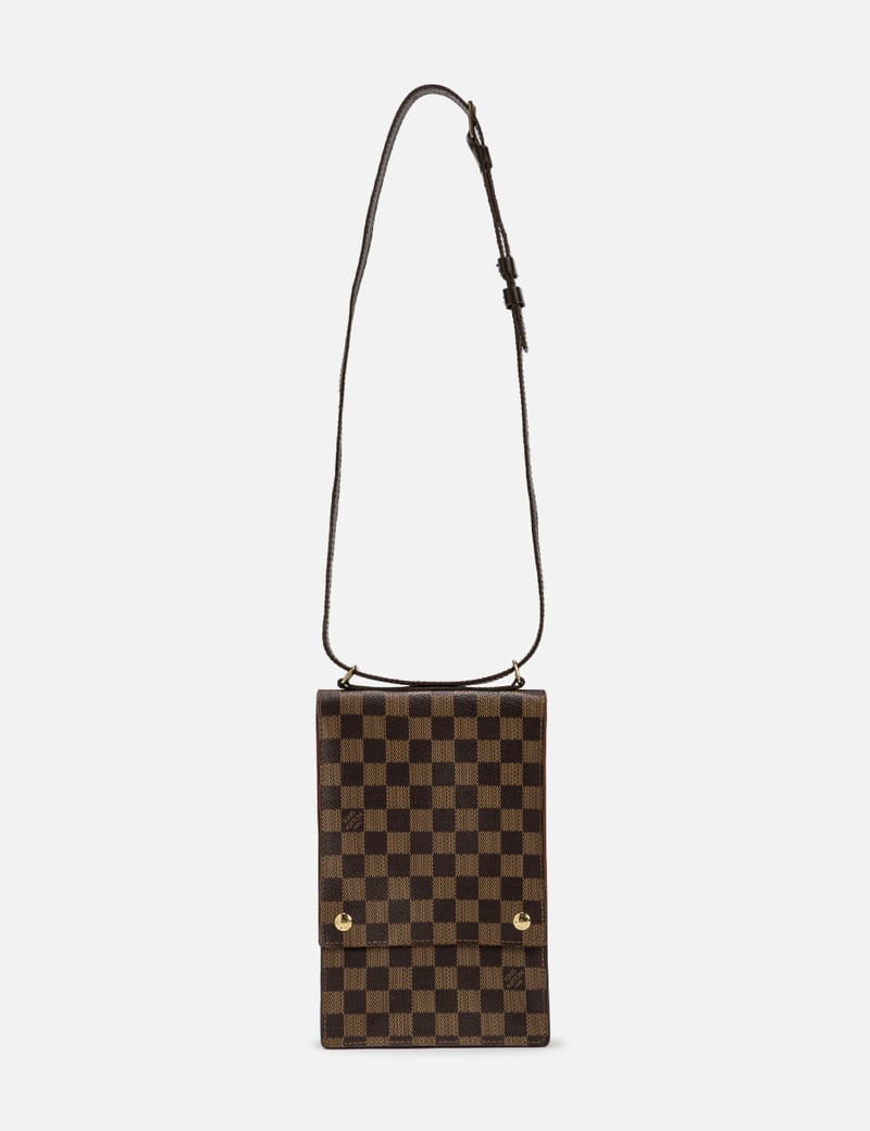 Louis vuitton discount white checkered crossbody