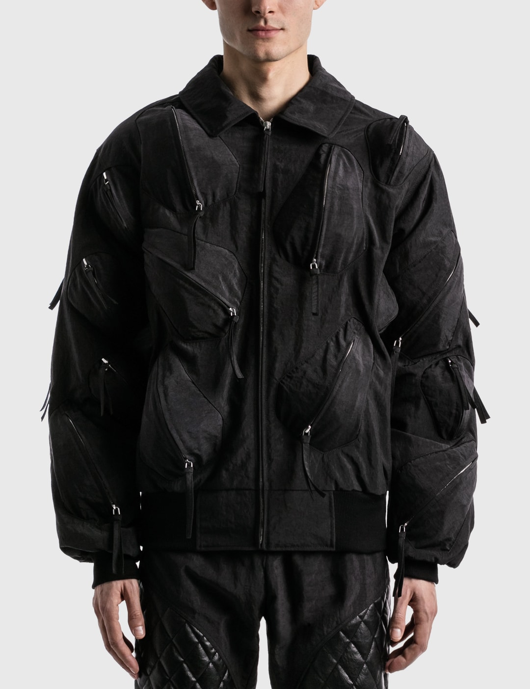 KANGHYUK Airbag Whole Bodyguarded Bomber Jacket HBX Globally