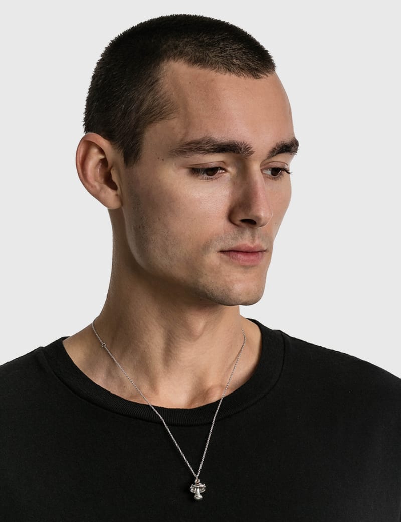 AMBUSH® - スモール マッシュルーム チャーム ネックレス | HBX