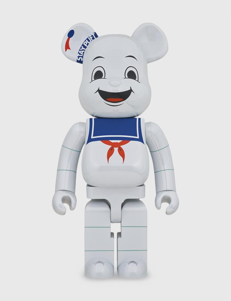 Medicom Toy - Be@rbrick Stay Puft Marshmallow Man White Chrome Ver