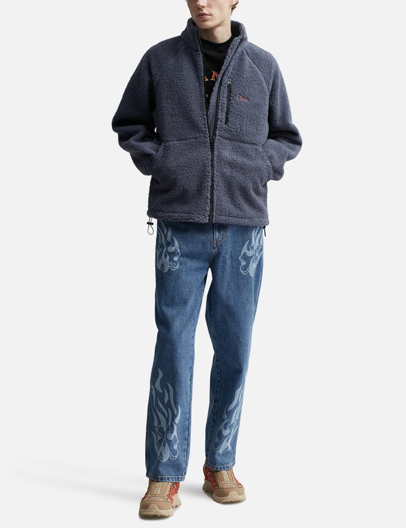 Dime - POLAR FLEECE SHERPA ZIP | HBX - Globally Curated Fashion 