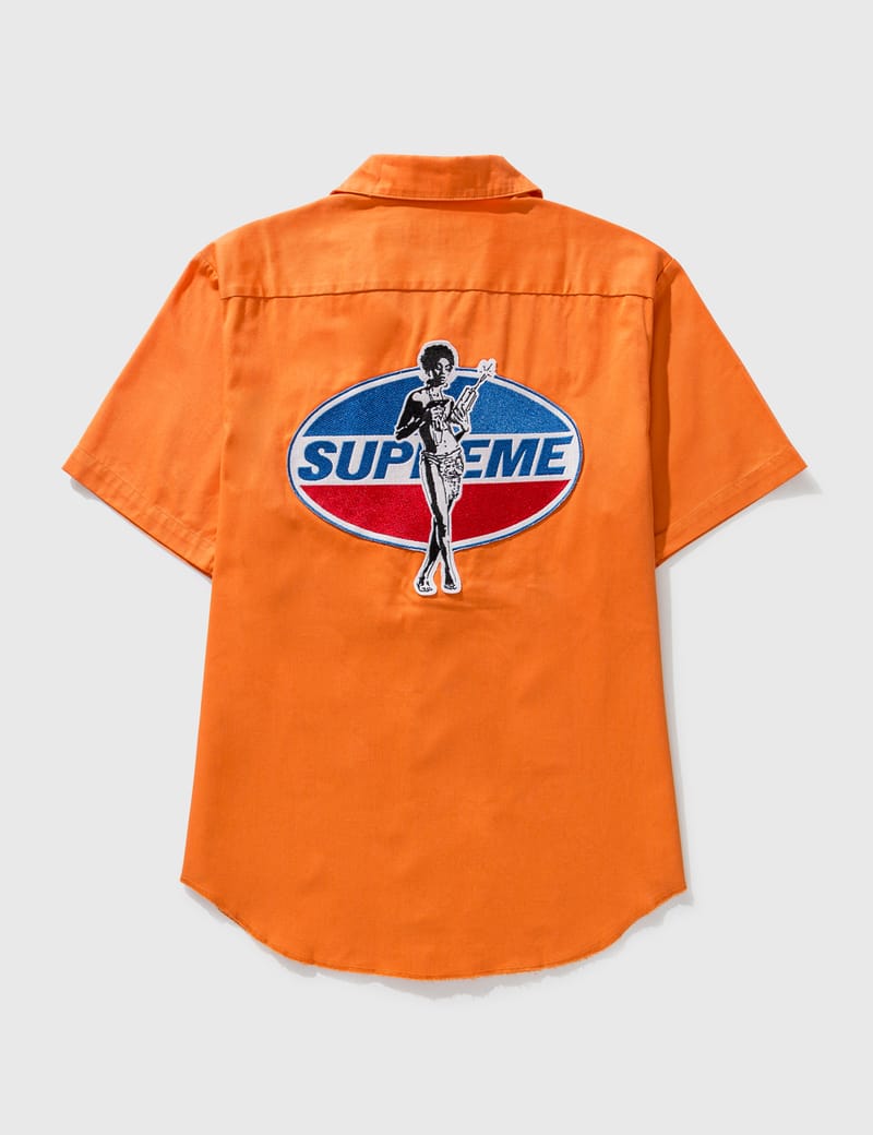 Supreme - SUPREME X HYSTERIC GLAMOUR EMBRIODERY SHIRT (KY085