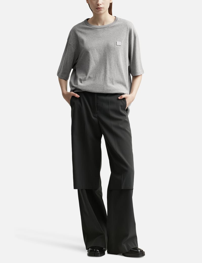 万能♪【Acne Studios】ロゴTシャツ リラックスフィット Acne Studios - Crewneck T-shirt | HBX - Globally Curated