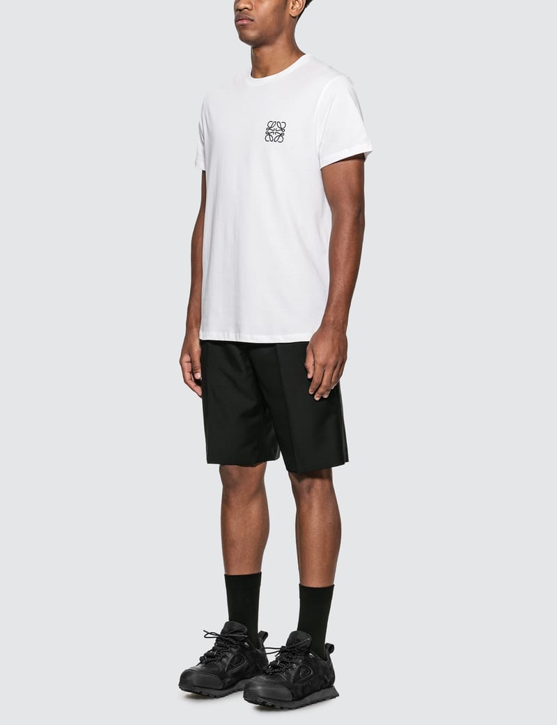 【国内発】LOEWE Anagram スモールフィット Tシャツ スモールフィット Tシャツ（コットンブレンド） ホワイト - LOEWE
