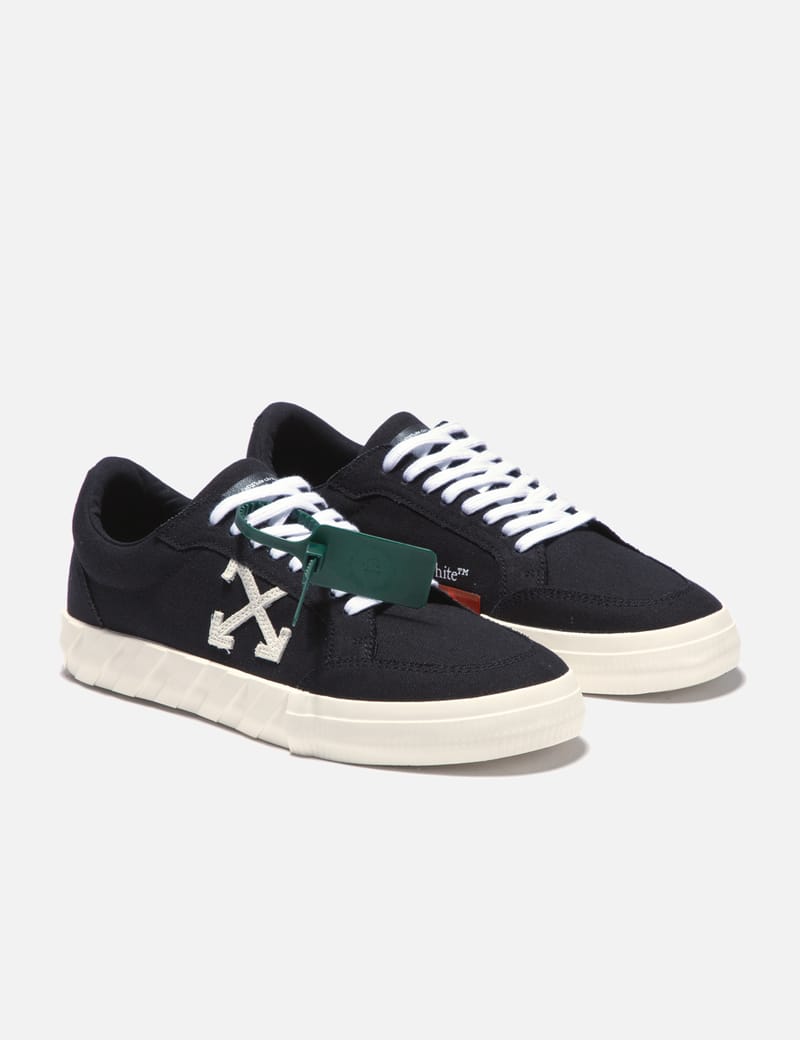 Off-White™ - Low Vulcanized Canvas Sneakers | HBX