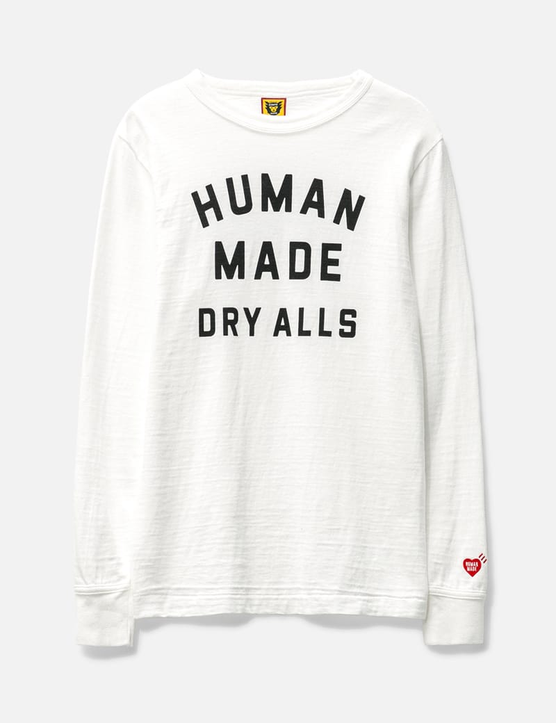 Human Made - DRY ALL LONG SLEEVES T-SHIRT | HBX - Globally Curated