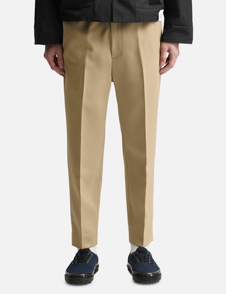 Neighborhood Tapered Silhouette Trousers In Brown | ModeSens