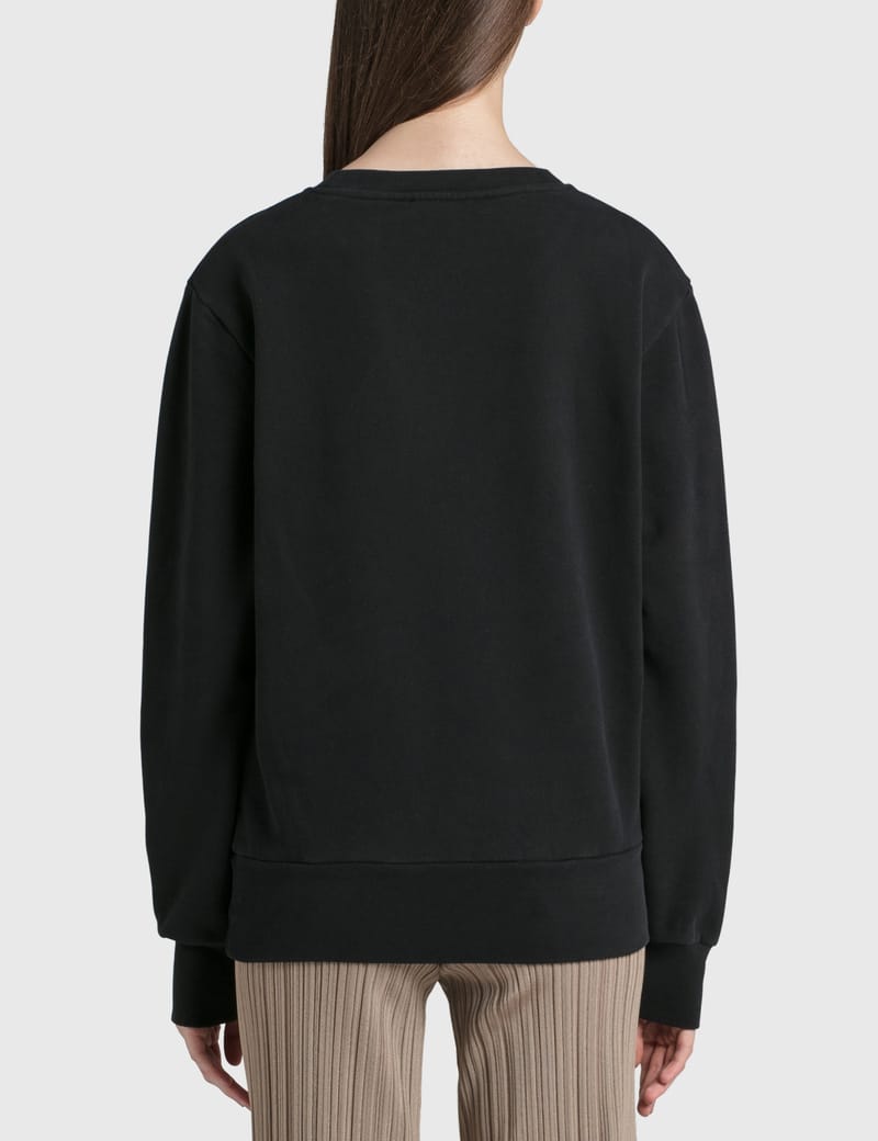 Acne studios sweatshirt on sale black