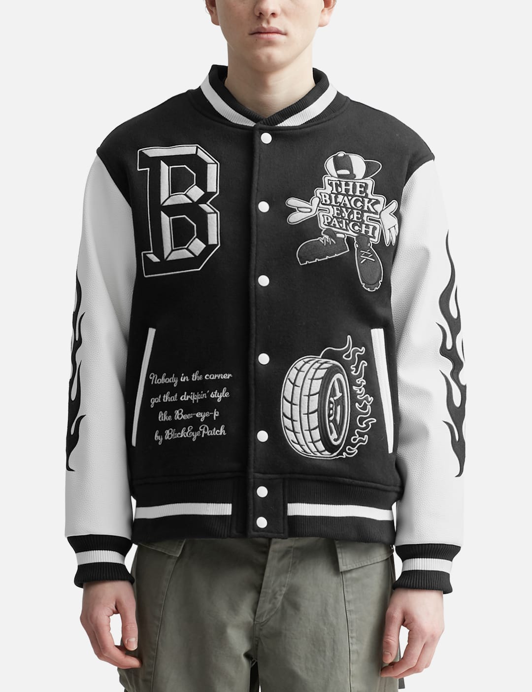 BlackEyePatch - OG Boy Varsity Jacket | HBX - HYPEBEAST 為您搜羅 