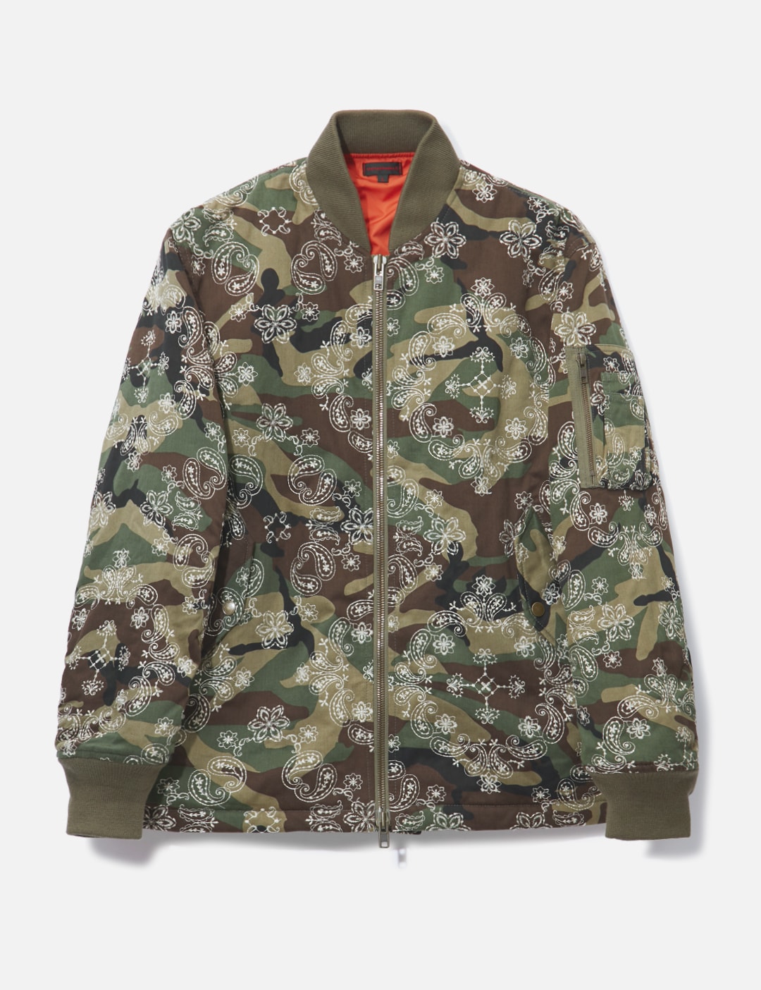 Clot - Clot Camouflage MA1 Bomber Jacket | HBX - Globally Curated ...