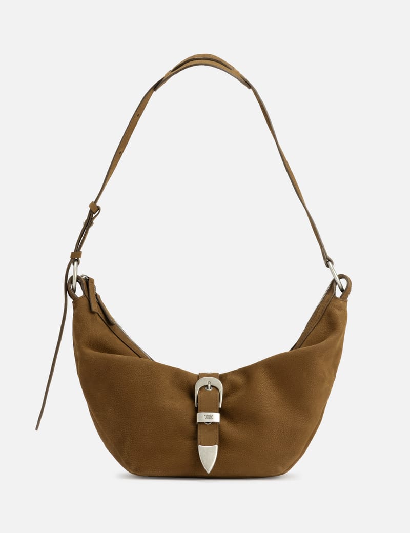 バッグ MARGESHERWOOD BELTEDHOBO_chestnut nubuck Marge Sherwood slouchy belted hobo medium chestnut nubuck