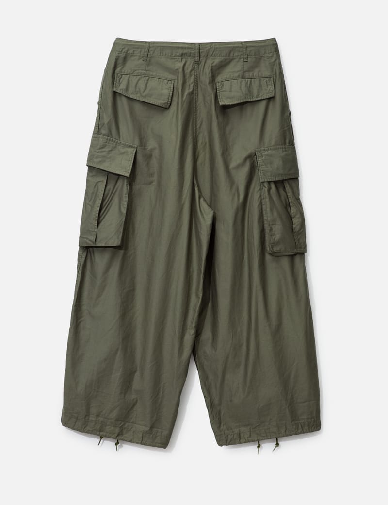 Needles ニードルス ミリタリー ベイカーパンツ xs 24FW】Needles ニードルズ H.D.Pant -Military- ヒザデルパンツ