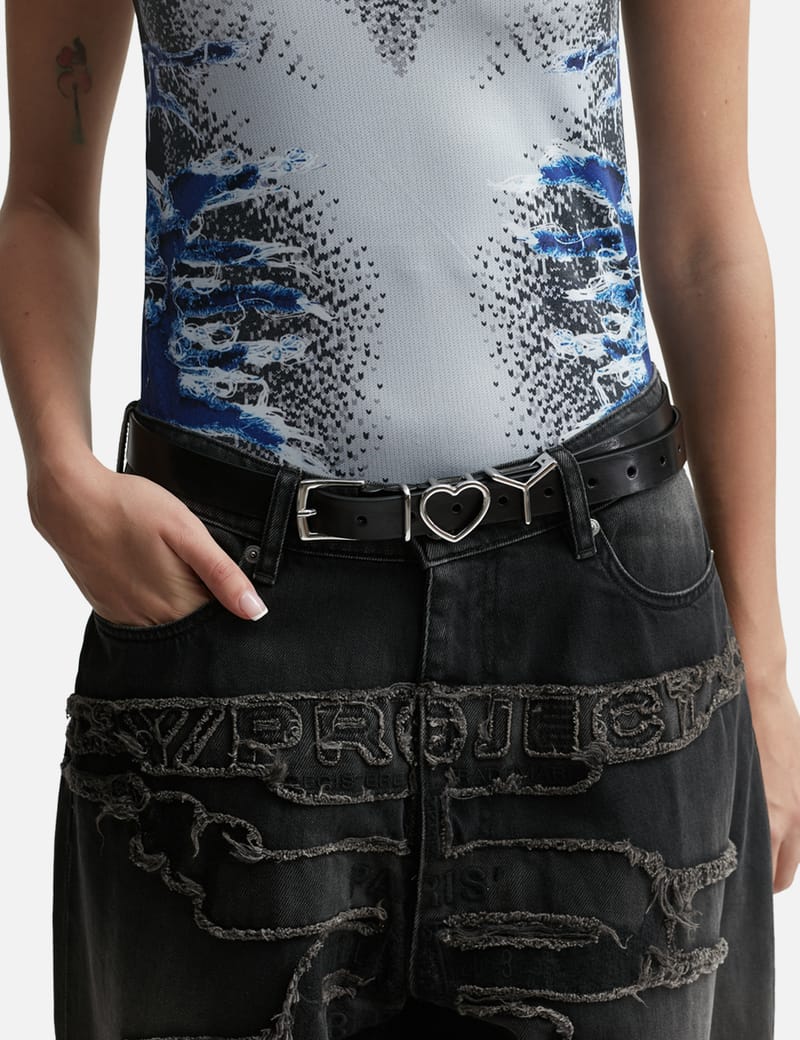小物 Y/project Y heart belt black Y/Project Y Heart Belt | REVERSIBLE