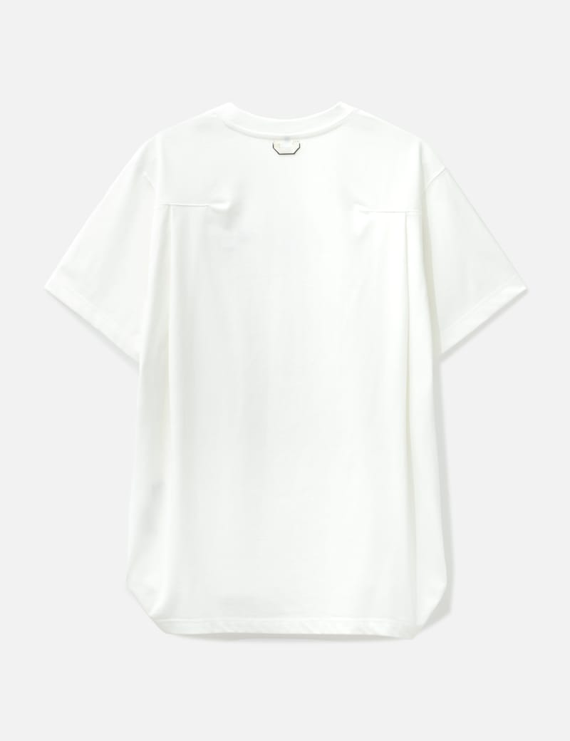 Ader Error T-Shirt Product. 48 - Semi-oversized off-white tee with
