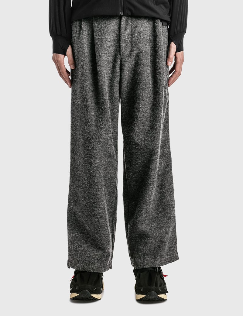and wander - Wool Twill Wide Pants | HBX - Globally Curated