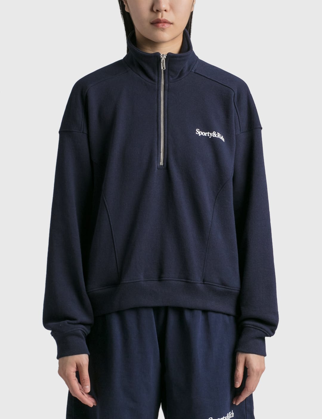 Sporty & Rich - NEW HEALTH QUARTER ZIP | HBX - Globally Curated Fashion and  Lifestyle by Hypebeast