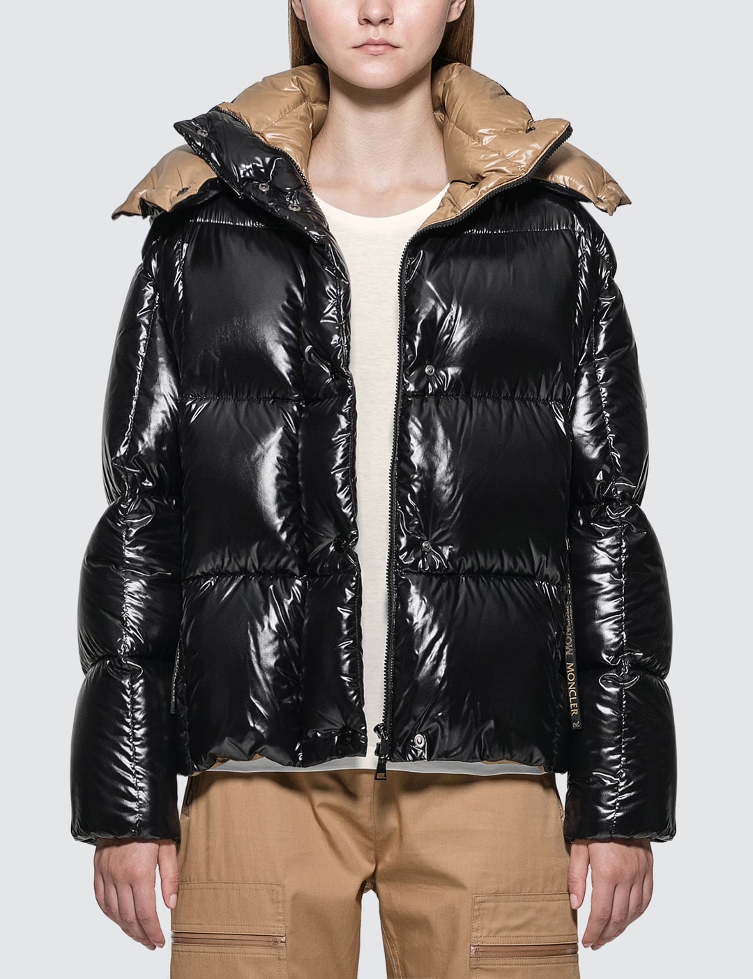 Moncler - Down Jacket With Detachable Hood | HBX - Globally Curated ...