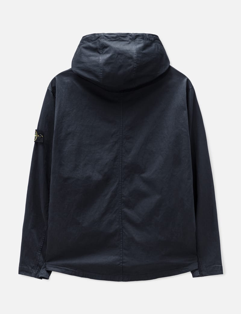 Stone Island - 11414 フーデッド オーバーシャツ | HBX - ハイプ