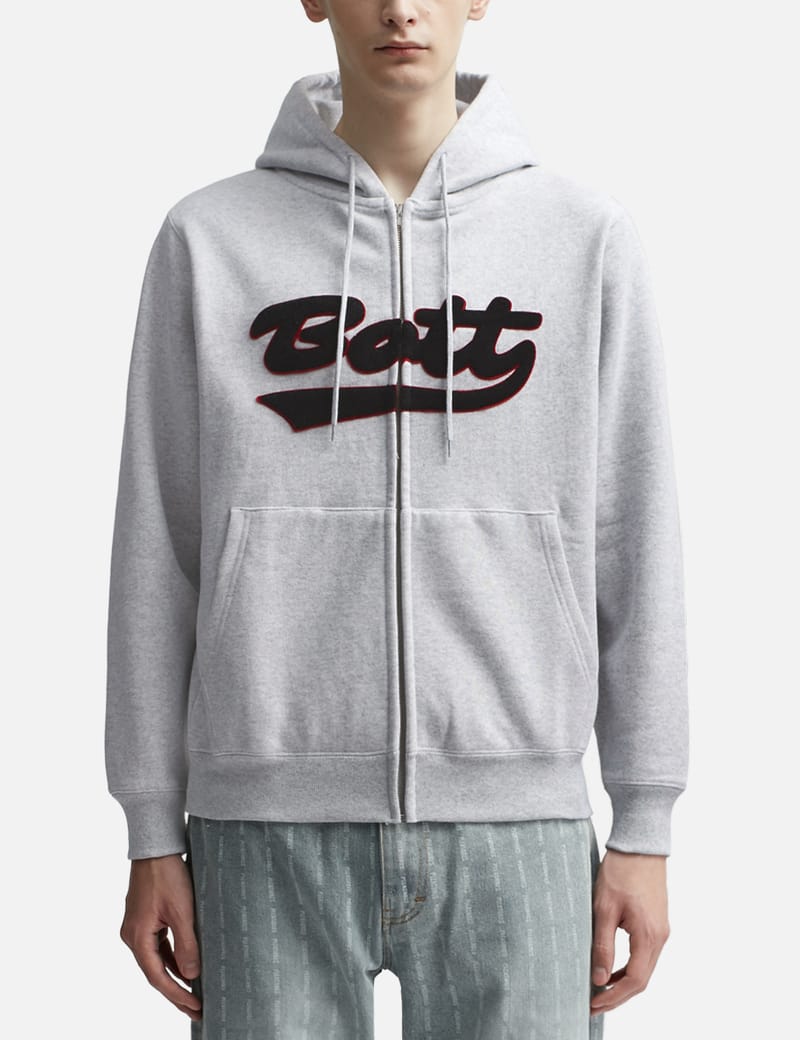 BoTT - Script Logo Zip Hoodie | HBX - Globally Curated Fashion and 