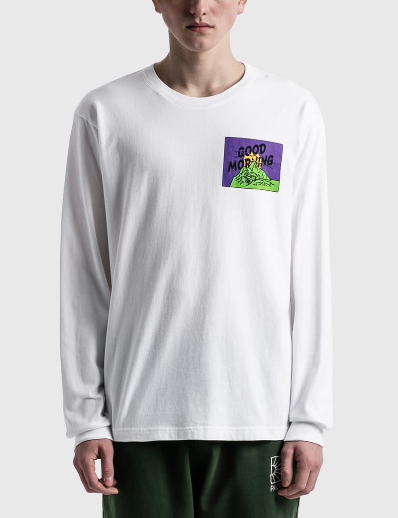 *新作アイテム* Good Morning Tapes Mountain Tee Good Morning Tapes Mountain Short Sleeve T-Shirt - White