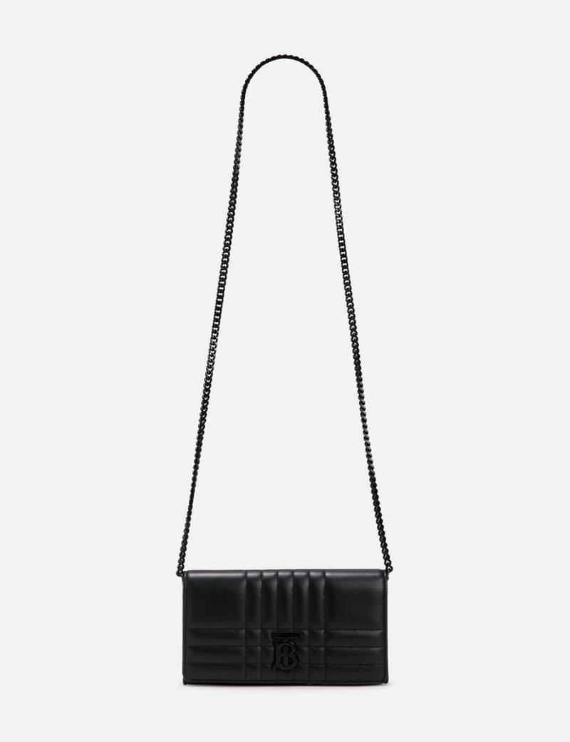 Burberry - Quilted Leather Lola Wallet with Detachable Strap
