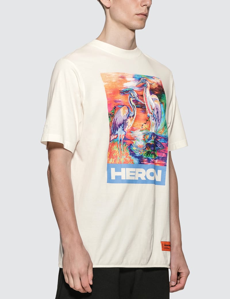 Heron Preston Oversized Tee Heron BW - Black