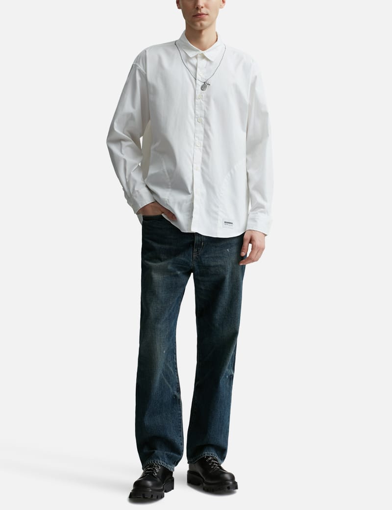 NEIGHBORHOOD - Washed Denim DP Basic Pants | HBX - Globally
