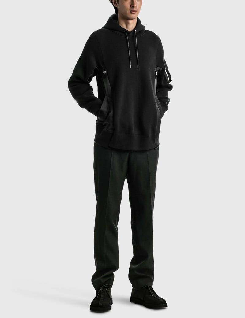 sacai MA-1 Sponge Sweat パーカー Sacai Sponge Sweat x MA-1 パーカー 通販 - FARFETCH