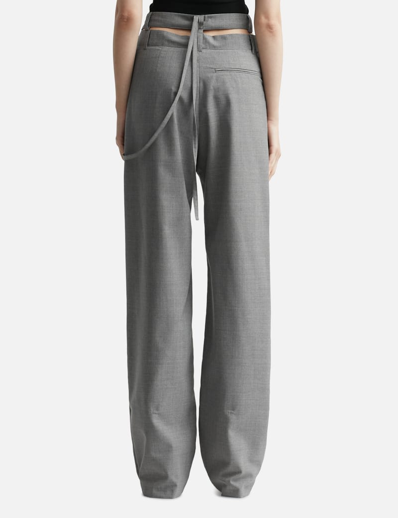 Ottolinger - SIGNATURE WRAP SUIT TROUSERS | HBX - Globally Ottolinger - SIGNATURE WRAP SUIT TROUSERS | HBX - Globally