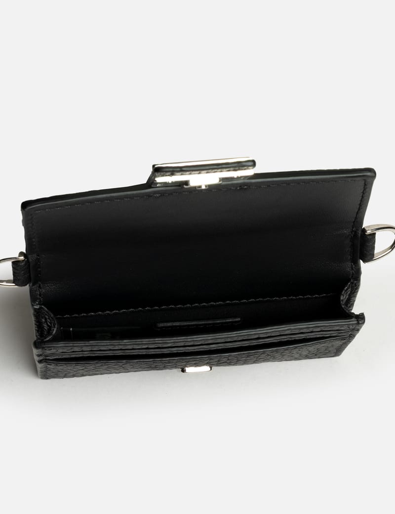 FENDI フェンディ ショルダーバッグ FLAT BAGUETTE Flat Baguette Pouch Fabric Brown | Fendi