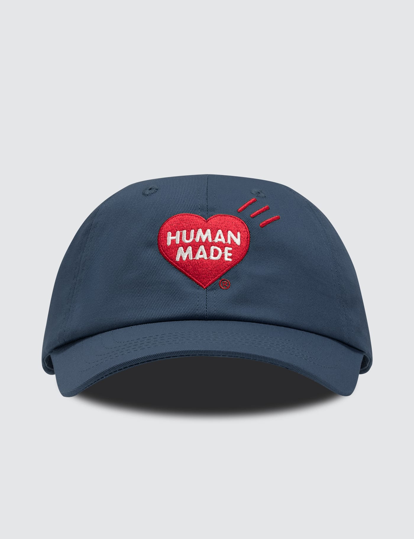 Human Made - 6 Panel Heart Logo Twill Cap | HBX - ハイプビースト ...