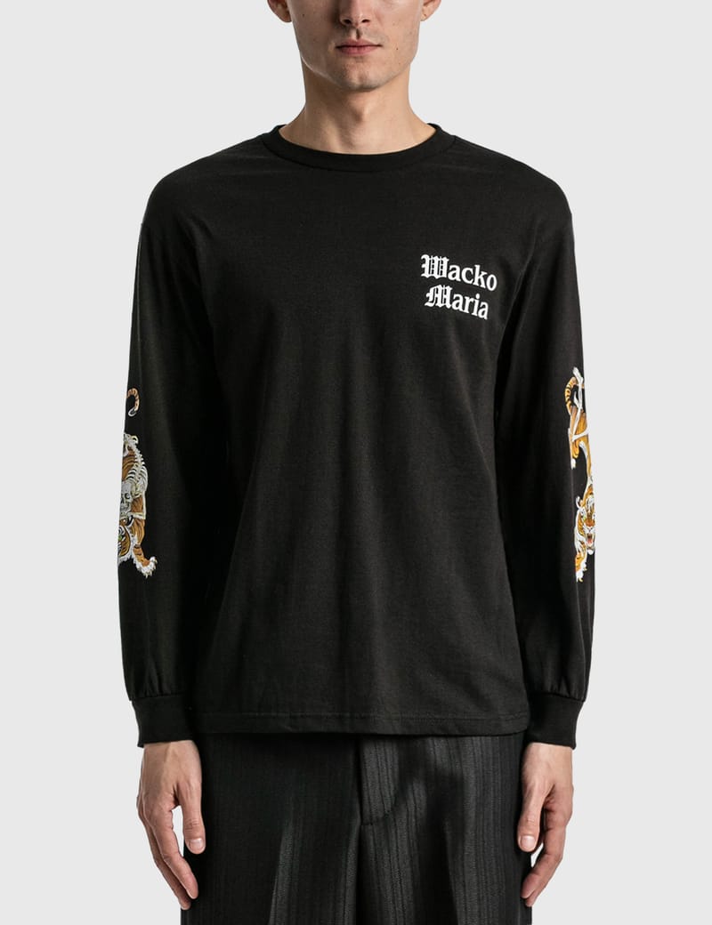 Wacko Maria - TIM LEHI STANDARD LS T-SHIRT | HBX - Globally