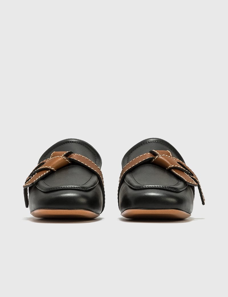【LOEWE】GATE FLAT MULES Loewe - Gate Flat Mule | HBX - Globally Curated Fashion and