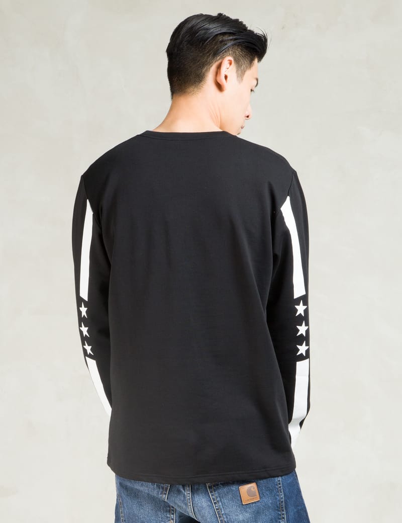 Carhartt Work In Progress - Black/White L/S State Campus T-Shirt