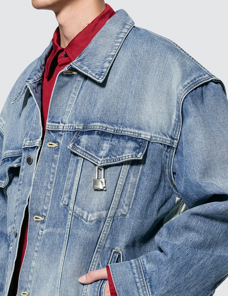 AMBUSH® - Nobo Oversized Denim Jacket | HBX - Globally Curated