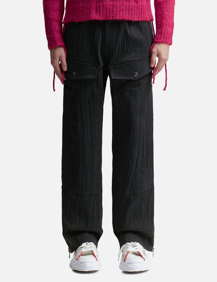 Andersson Bell - PAULEN DENIM CARGO PANTS | HBX - Globally Curated ...