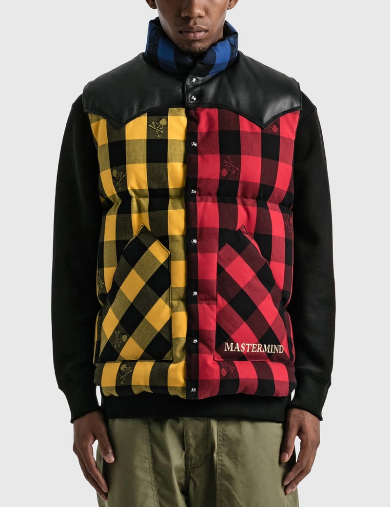 mastermind Japan ダウンベスト Mastermind Japan - Mastermind Japan x Rocky Mountain Puffer Vest | HBX