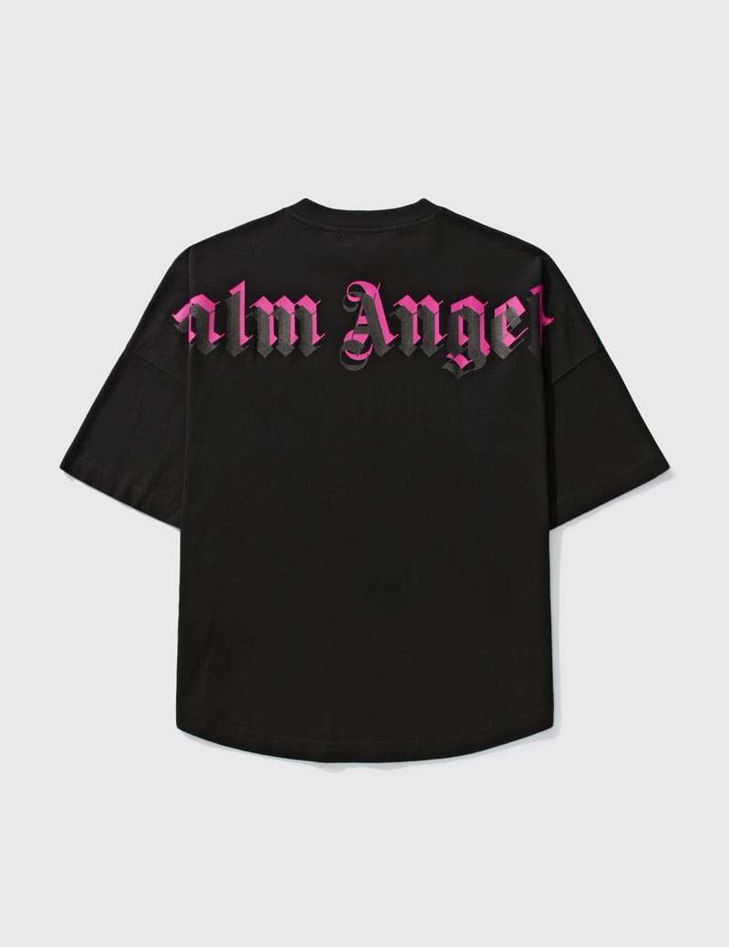 Palm Angels - Doubled Logo Oversized T-shirt | HBX - Globally